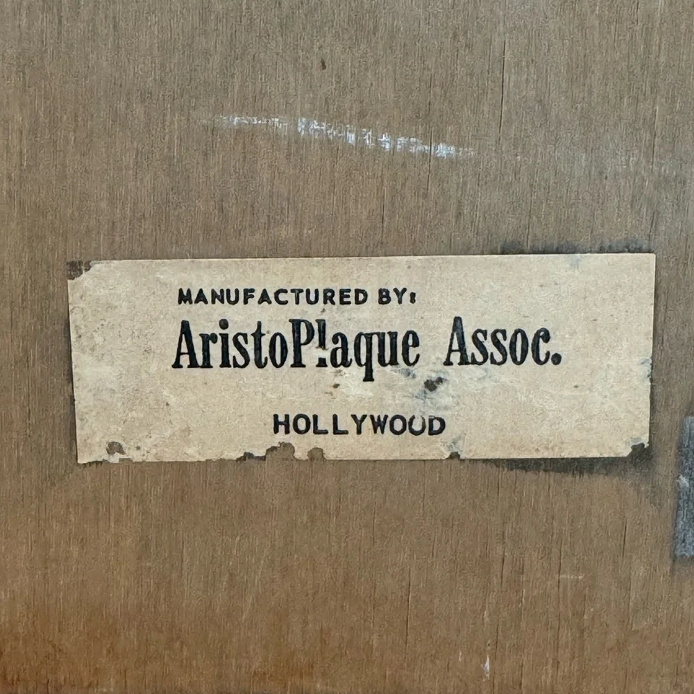 Mid Century Medeiros Girl with Cat and Boy with Dog Big Eye Wall Art - Picture 13 of 13